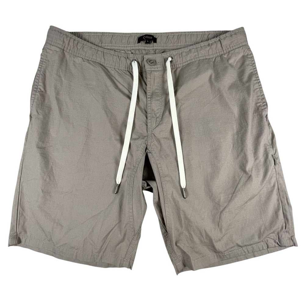 Quince Shorts Mens L Morel Organic Stretch Cotton Ripstop LB72461-CFL01-13698